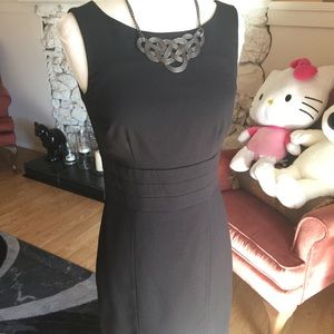 Tailored black dress