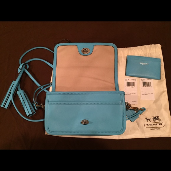 New Tiffany & Co. Turquoise Crosssbody Purse