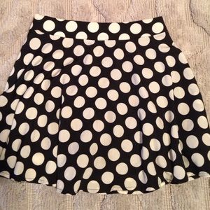 Polka dot skirt