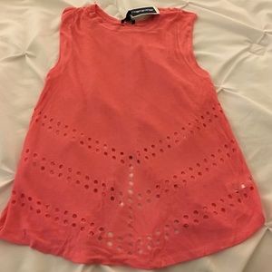 Coral top!