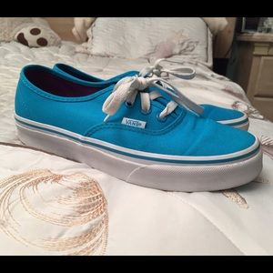 Blue classic vans