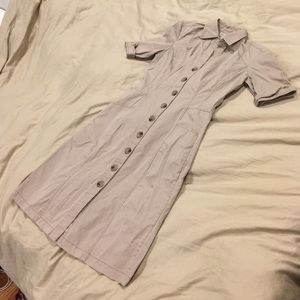 Banana Republic Khaki Cargo Dress