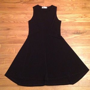 A black dress