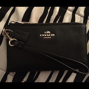Authentic Coach Wristlet