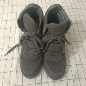 Ash Cool Wedge Sneakers in Grey Size 38(8)