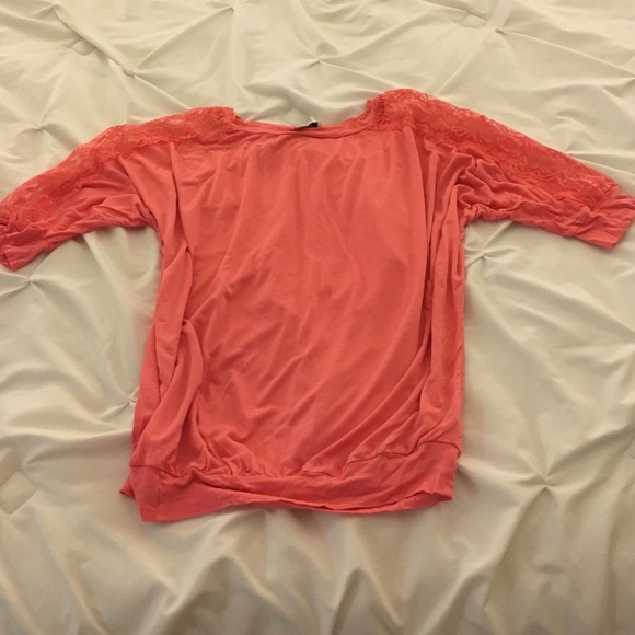 Coral top!