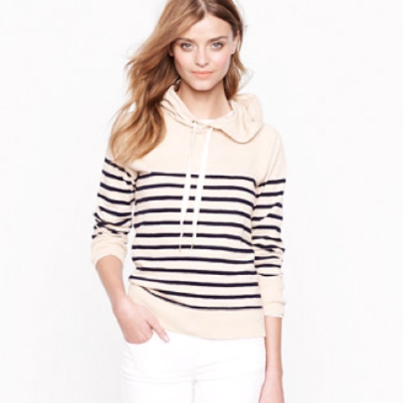 🎉 lowest price 🎉 J.Crew Striped Hoodie