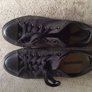 CONVERSE ALL STAR ALL BLACK LOW TOP