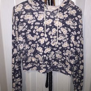 Urban outfitter's flower fleece