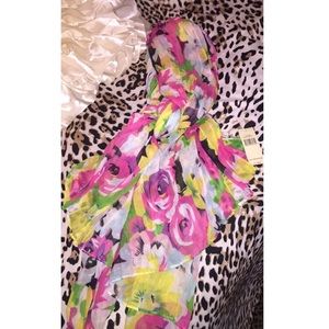 Floral Print Scarf