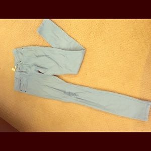 Light blue jeggings