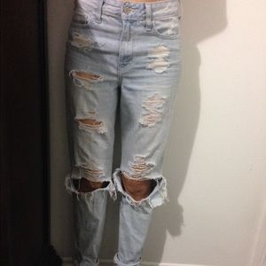 High waisted boyfriend Jeans