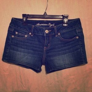 American Eagle Stretch Denim Shorts