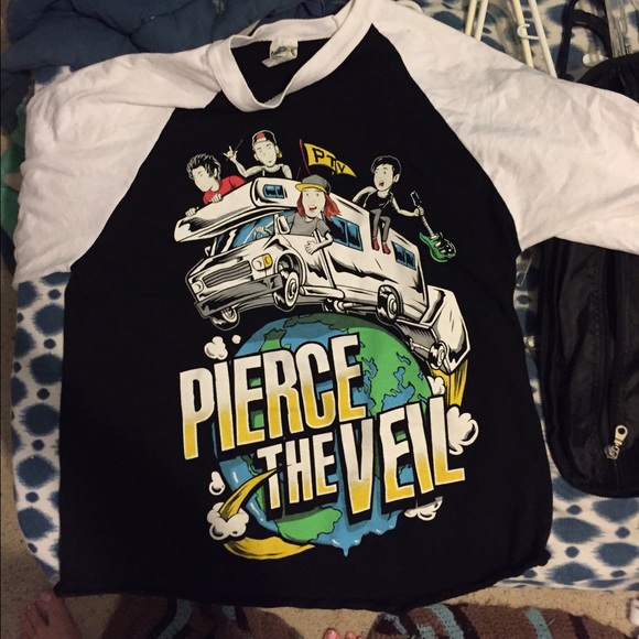 Pierce The Veil The World Tour Raglan