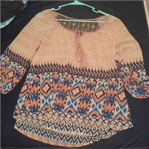 A'gaci chiffon shirt