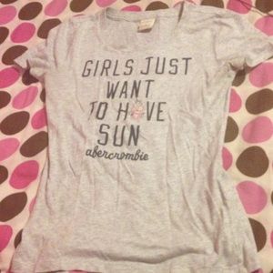 A Abercrombie kids shirt for summer time