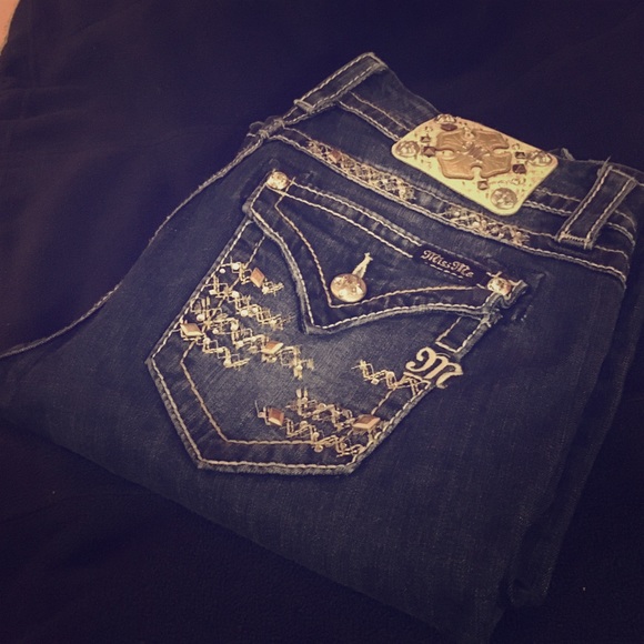 Miss Me Mid-Rise Bootcut Jeans 28X33