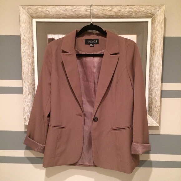 Forever 21 Tan Blazer