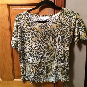 Animal print shirt