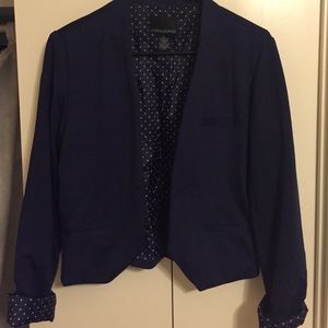 Cynthia Rowley navy blue blazer