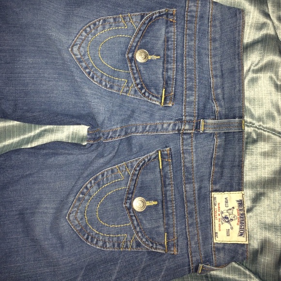 Authentic true religion straight leg jeans size 27