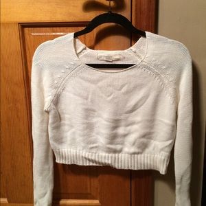 Cropped sweater