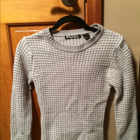 Gray sweater