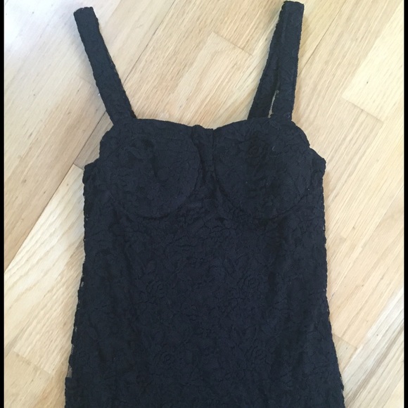 Tops - Black lace top