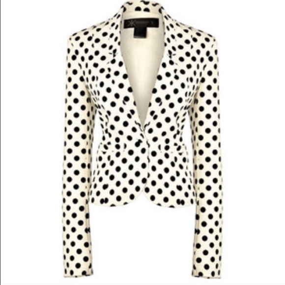 Kardashian Kollection Women's Pokadot Jacket - Picture 4 of 4