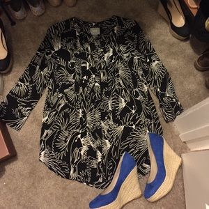 Maeve button down tunic