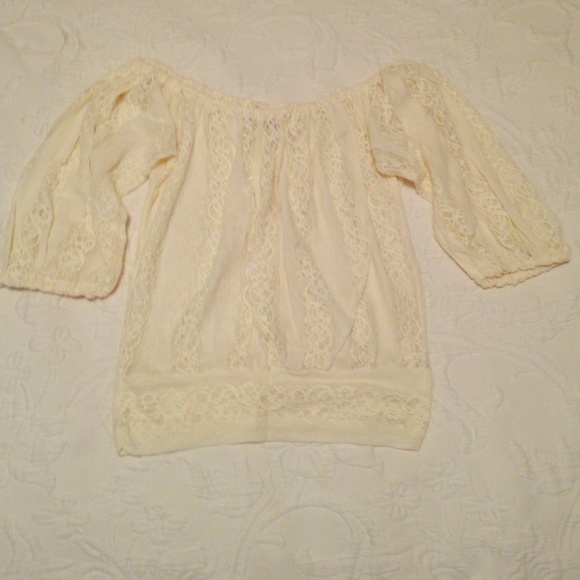 Boho Lace crop top