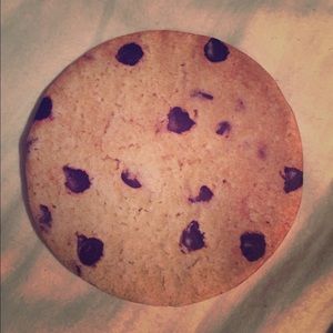 Chocolate chip cookie coin purse