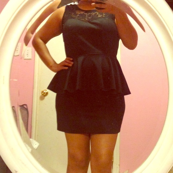 Peplum dress