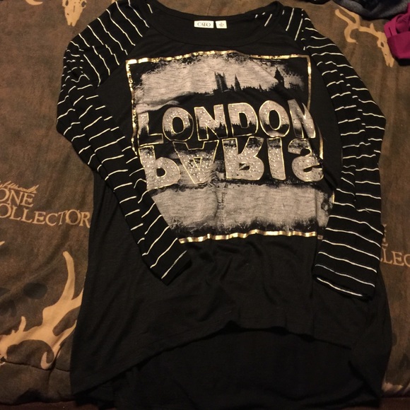 Used Cato high-low shirt