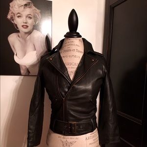 Leather jacket