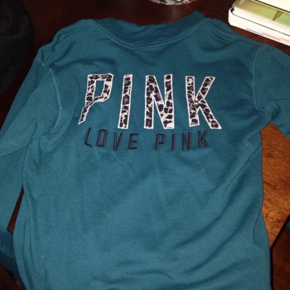 PINK Victoria's Secret Tops - VS half zip sweatshirt