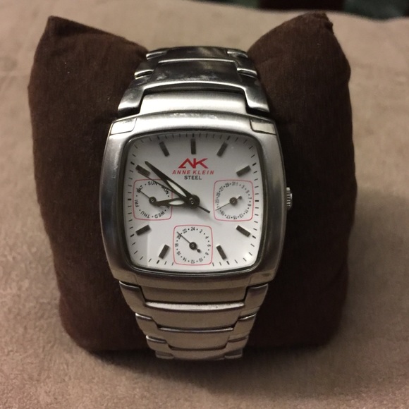 Anne Klein stainless steel watch