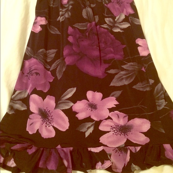Purple skirt