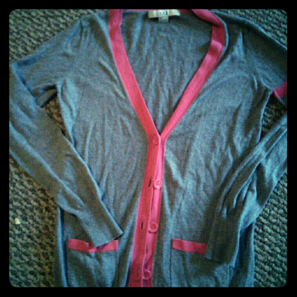 Forever 21 Pink Varsity Sweater