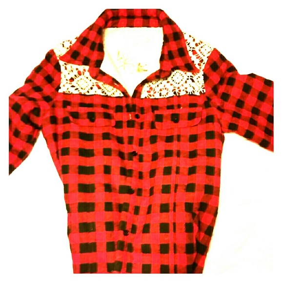 Fleece lined Shirt/light sweater