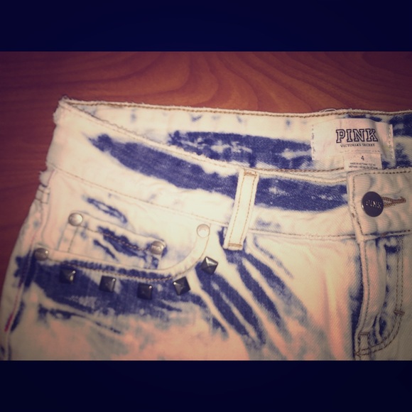 Victoria's Secret PINK studded cheeky shorts