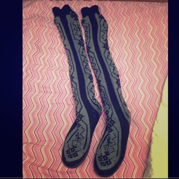 Gypsy 05 Shoes - Sales-Gypsyz tall knit boots