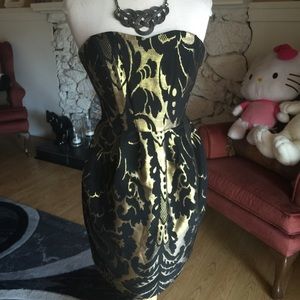 Balloon tube cocktail dress