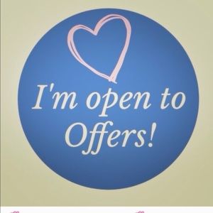 I'm open to offers 😊