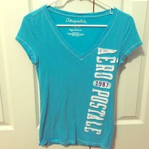 Blue Aeropostale Vneck