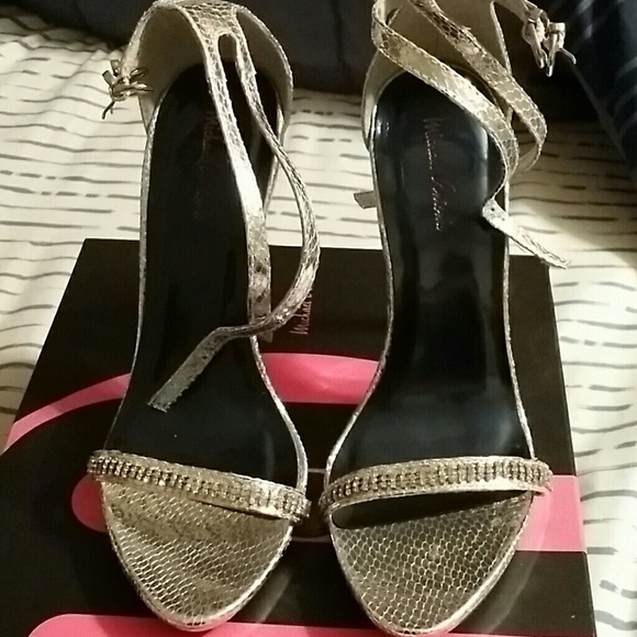 Strappy heels