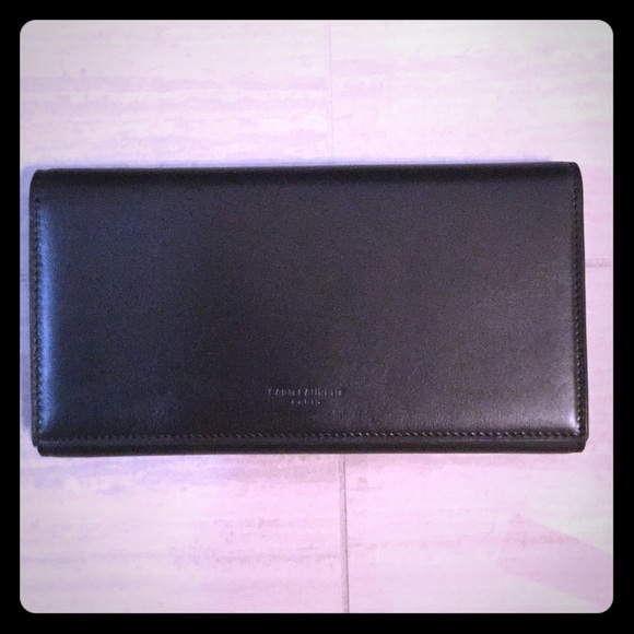 YSL Leather Flap Wallet