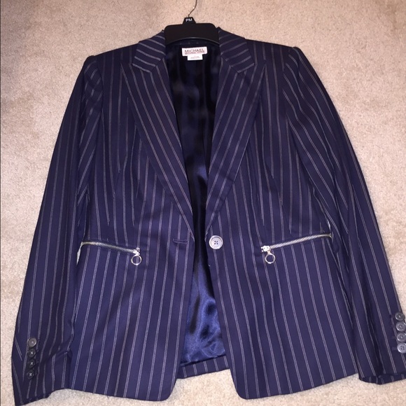 NWOT navy Michael Kors blazer