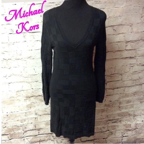 MICHAEL Michael Kors Dresses & Skirts - 🎉HP🎉MICHAEL KORS BLACK SWEATER DRESS