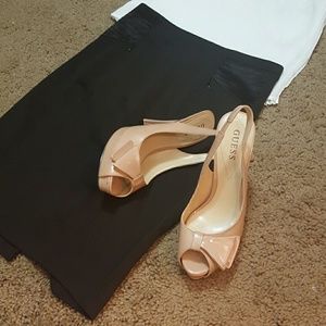 Guess pink heels